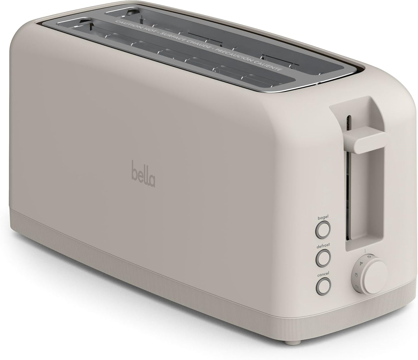 Ultra-Slim 2-Slice Long Slot Toaster | Space-Saving RV & Camper Kitchen (Surf) 900 Watt