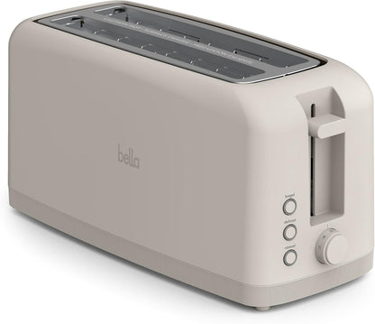 Ultra-Slim 2-Slice Long Slot Toaster | Space-Saving RV & Camper Kitchen (Surf) 900 Watt