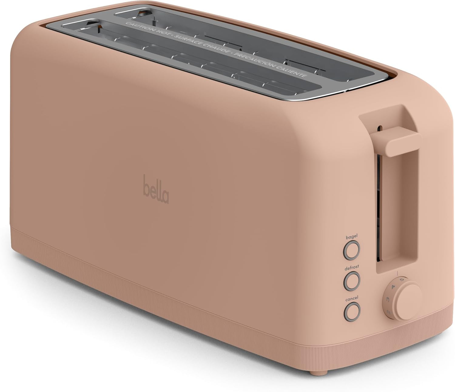 Ultra-Slim 2-Slice Long Slot Toaster | Space-Saving RV & Camper Kitchen (Surf) 900 Watt