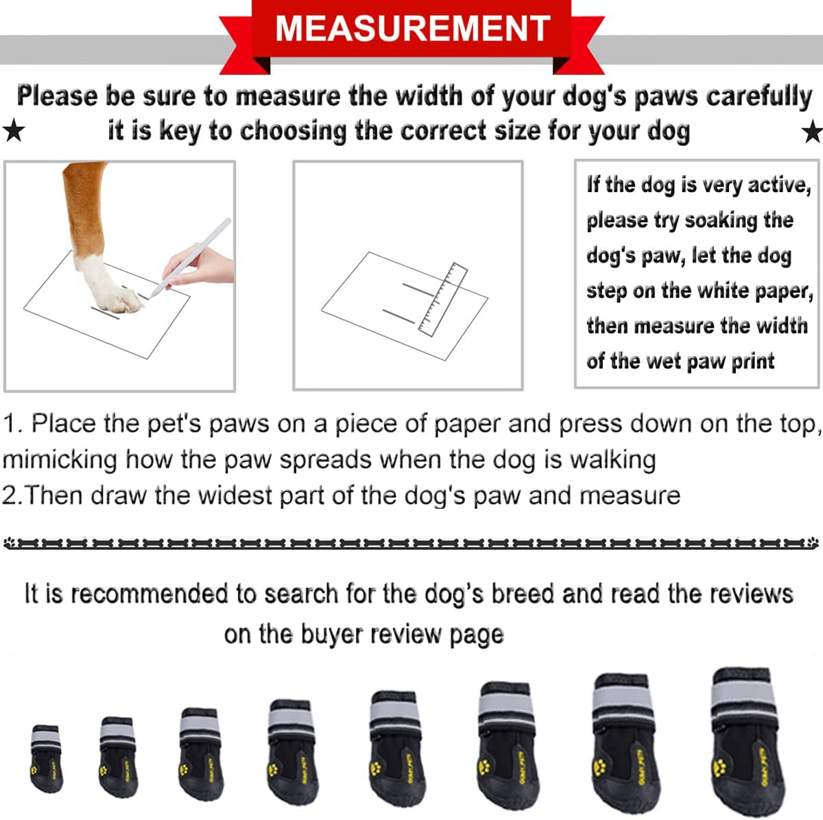 All-Weather Dog Boots | Waterproof Skid-Resistant Paw Protectors