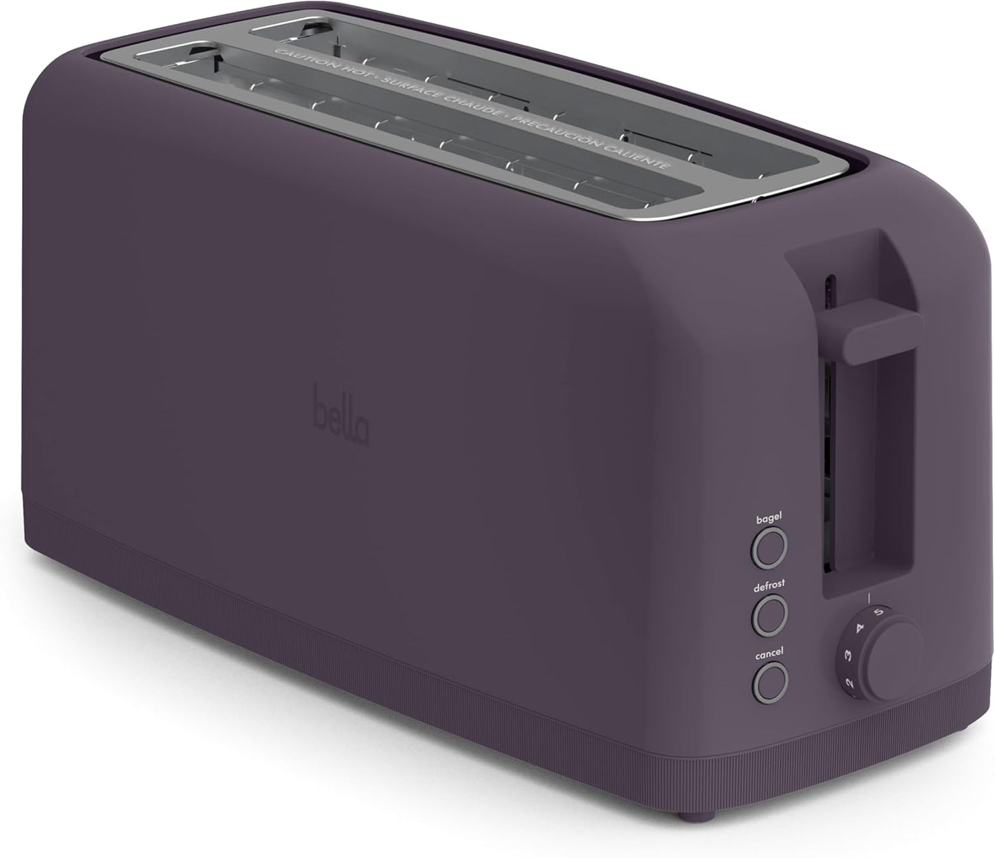 Ultra-Slim 2-Slice Long Slot Toaster | Space-Saving RV & Camper Kitchen (Surf) 900 Watt