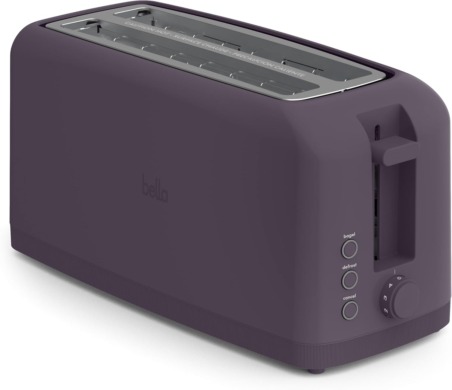 Ultra-Slim 2-Slice Long Slot Toaster | Space-Saving RV & Camper Kitchen (Surf) 900 Watt
