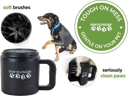 No-Mess Portable Dog Paw Washer & Plunger Cup