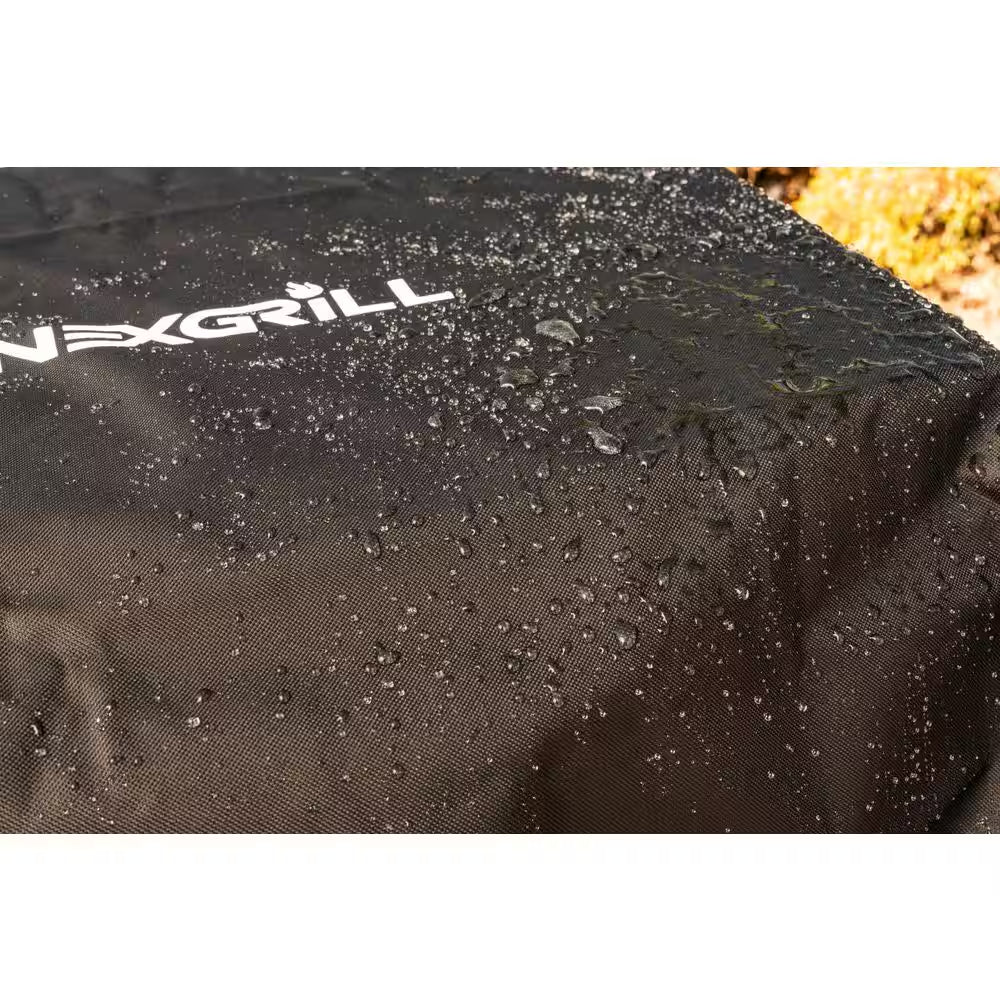 Daytona 2-Burner Portable Flat Top Gas Griddle | Propane Camp Grill with PVC Cover (Black)
