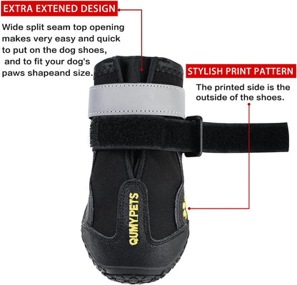 All-Weather Dog Boots | Waterproof Skid-Resistant Paw Protectors