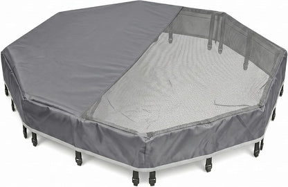 Happy Camper Portable Pet Playpen – Foldable 8-Panel Exercise Pen with Waterproof Base