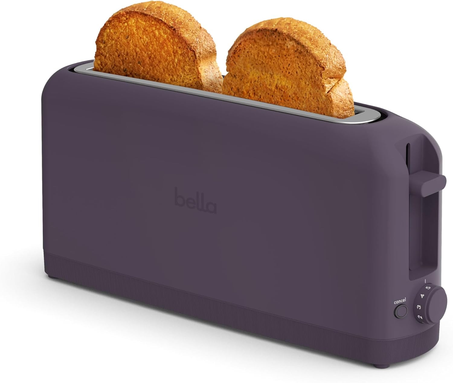 Ultra-Slim 2-Slice Long Slot Toaster | Space-Saving RV & Camper Kitchen (Surf) 900 Watt