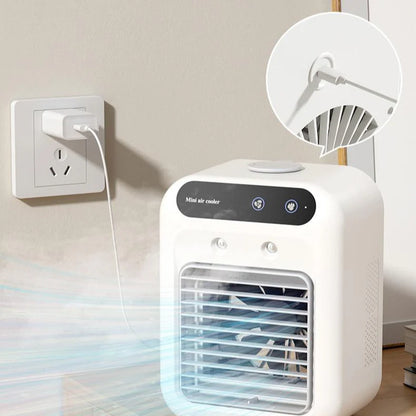 Personal Evaporative Air Cooler & Humidifier | Portable AC Fan for Van Life & Camping