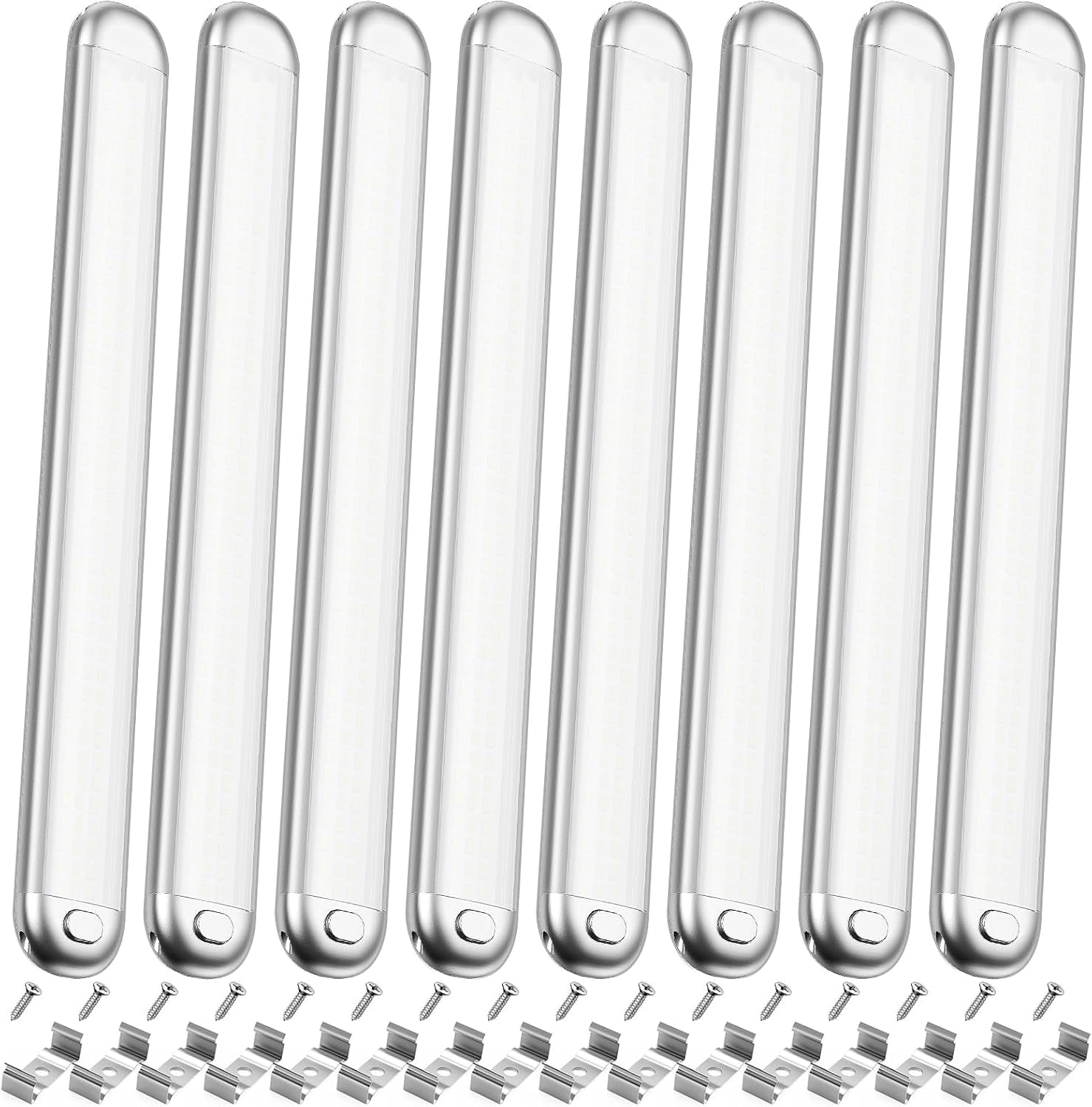 6-Pack 12V LED Interior Light Bars | 1500LM Bright White Camper Van & RV Lighting