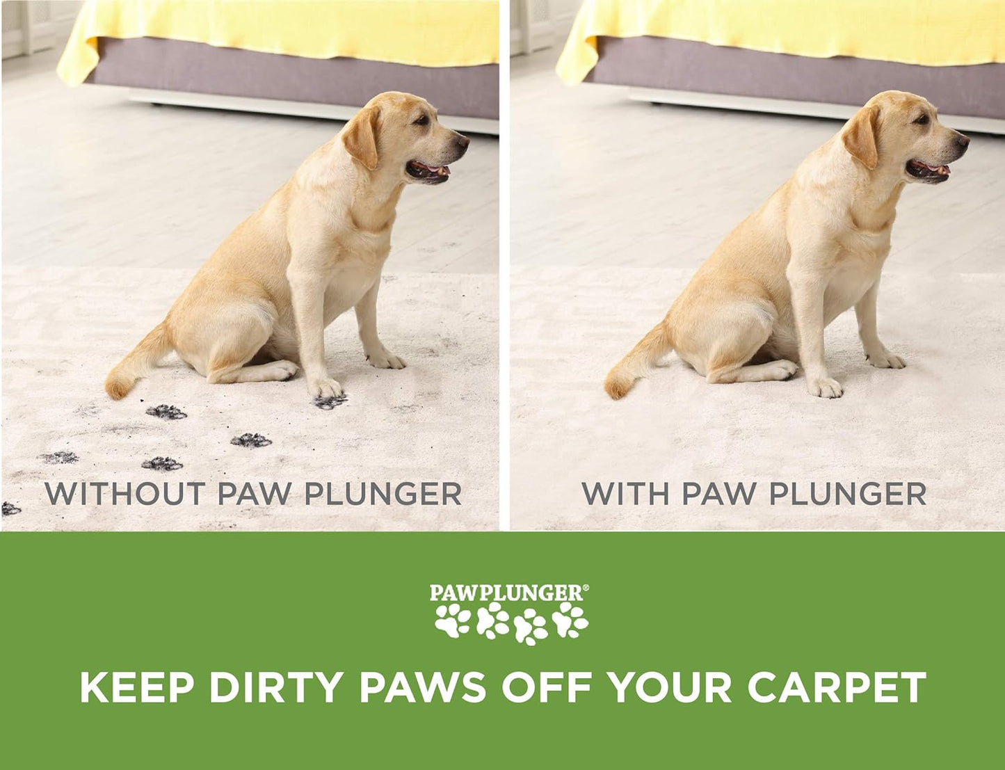 No-Mess Portable Dog Paw Washer & Plunger Cup
