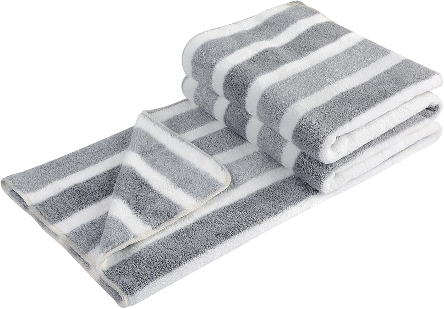 Dog Towel Super Absorbent Pet Bath Towel Microfiber Dog Drying Towel for Small, Medium, Large Dogs and Cats 30Inch X 50Inch Purple