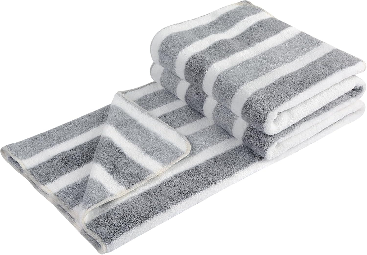 Dog Towel Super Absorbent Pet Bath Towel Microfiber Dog Drying Towel for Small, Medium, Large Dogs and Cats 30Inch X 50Inch Purple