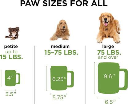 No-Mess Portable Dog Paw Washer & Plunger Cup