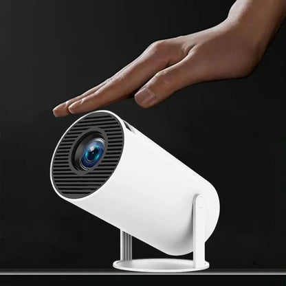 Smart Portable Outdoor Projector | WiFi & Bluetooth Movie Nights for Van Life and Camping