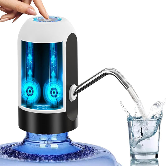 Portable USB Rechargeable Electric Water Pump for 3-5 Gallon Jugs
