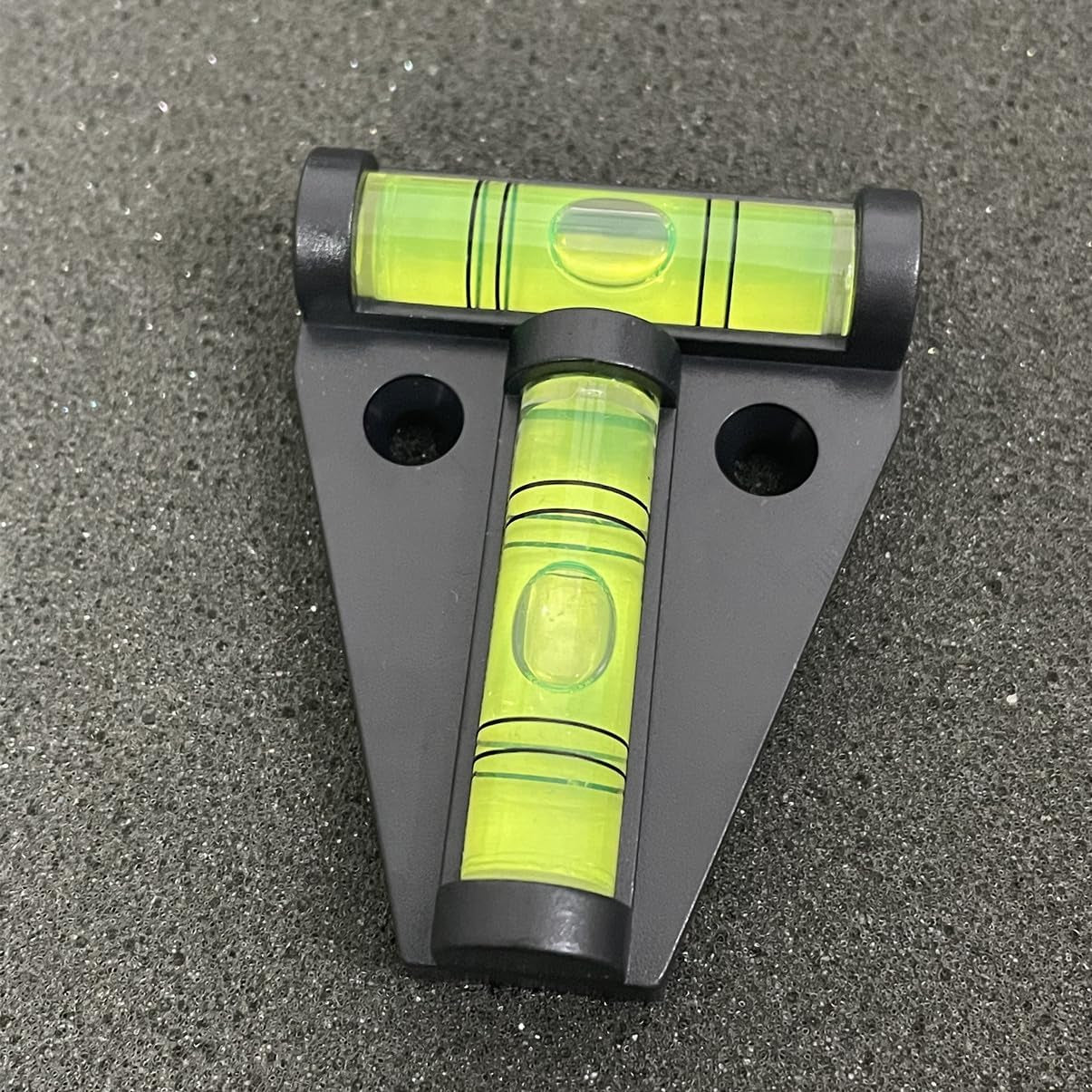 4-Pack Magnetic T-Type RV Levelers | 2-Way Mount Camper Bubble Levels
