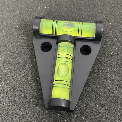 4-Pack Magnetic T-Type RV Levelers | 2-Way Mount Camper Bubble Levels